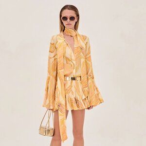 New Alexis Kazan Dress Amber Lily - Size Medium